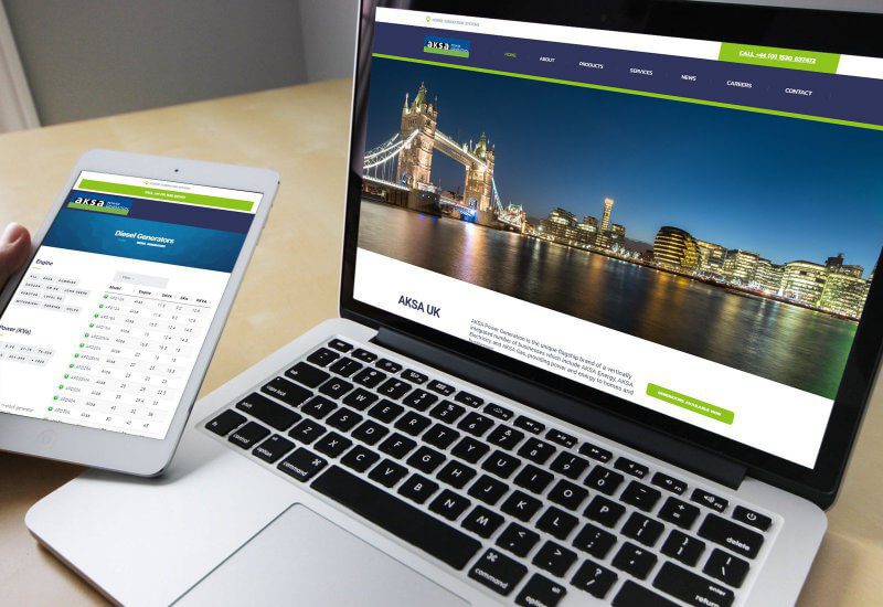 Iosys are thrilled to have worked with AKSA International (UK) Ltd on their new website.